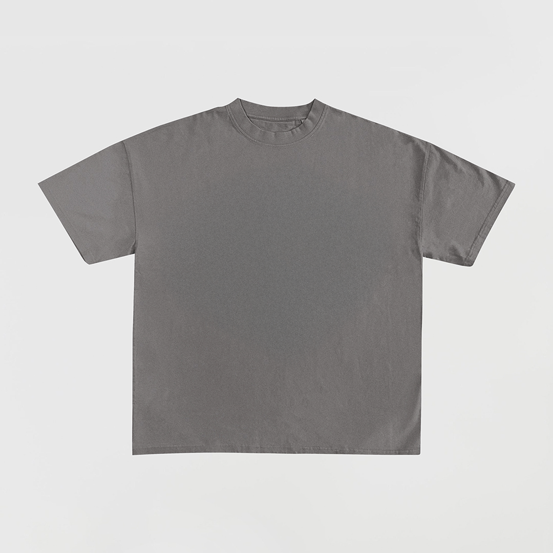 "GULL GREY" Basic Essential Shirt