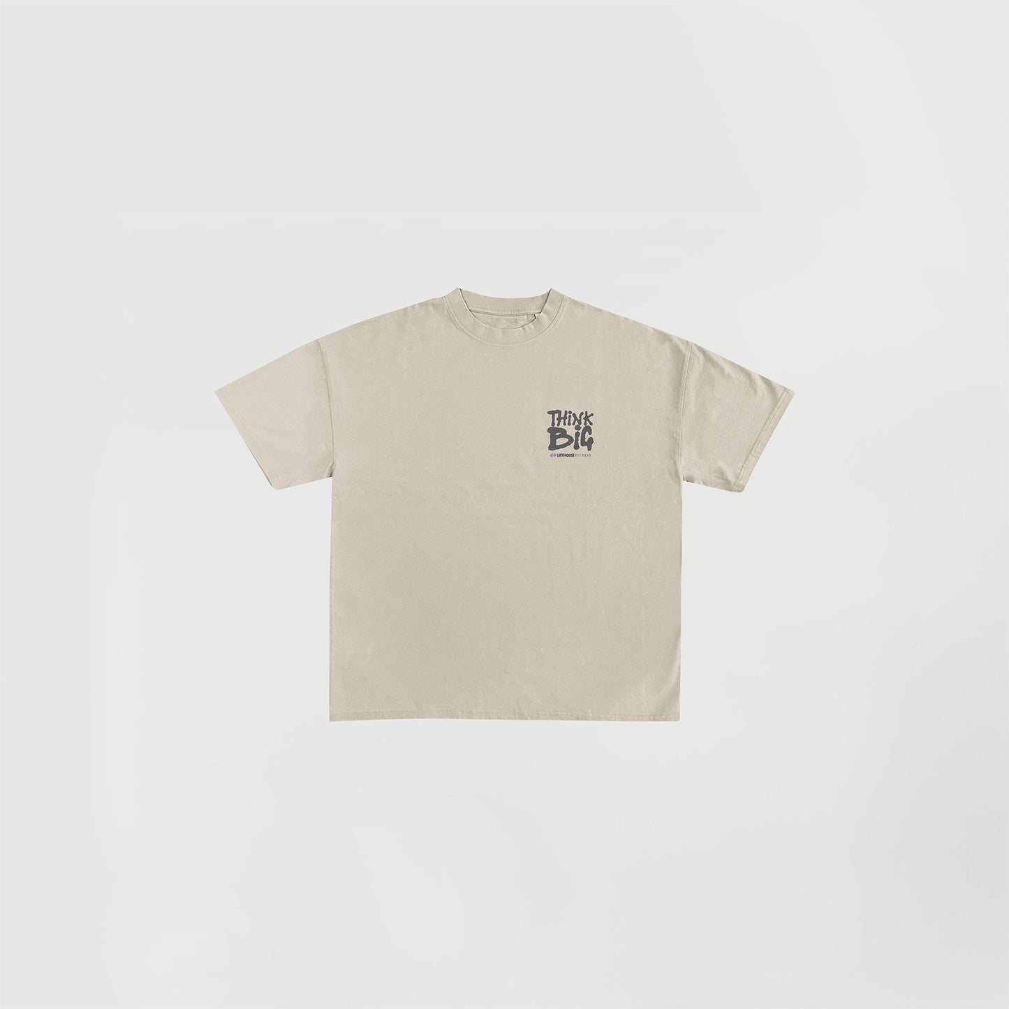 "THINK BIG" Oversize Shirt