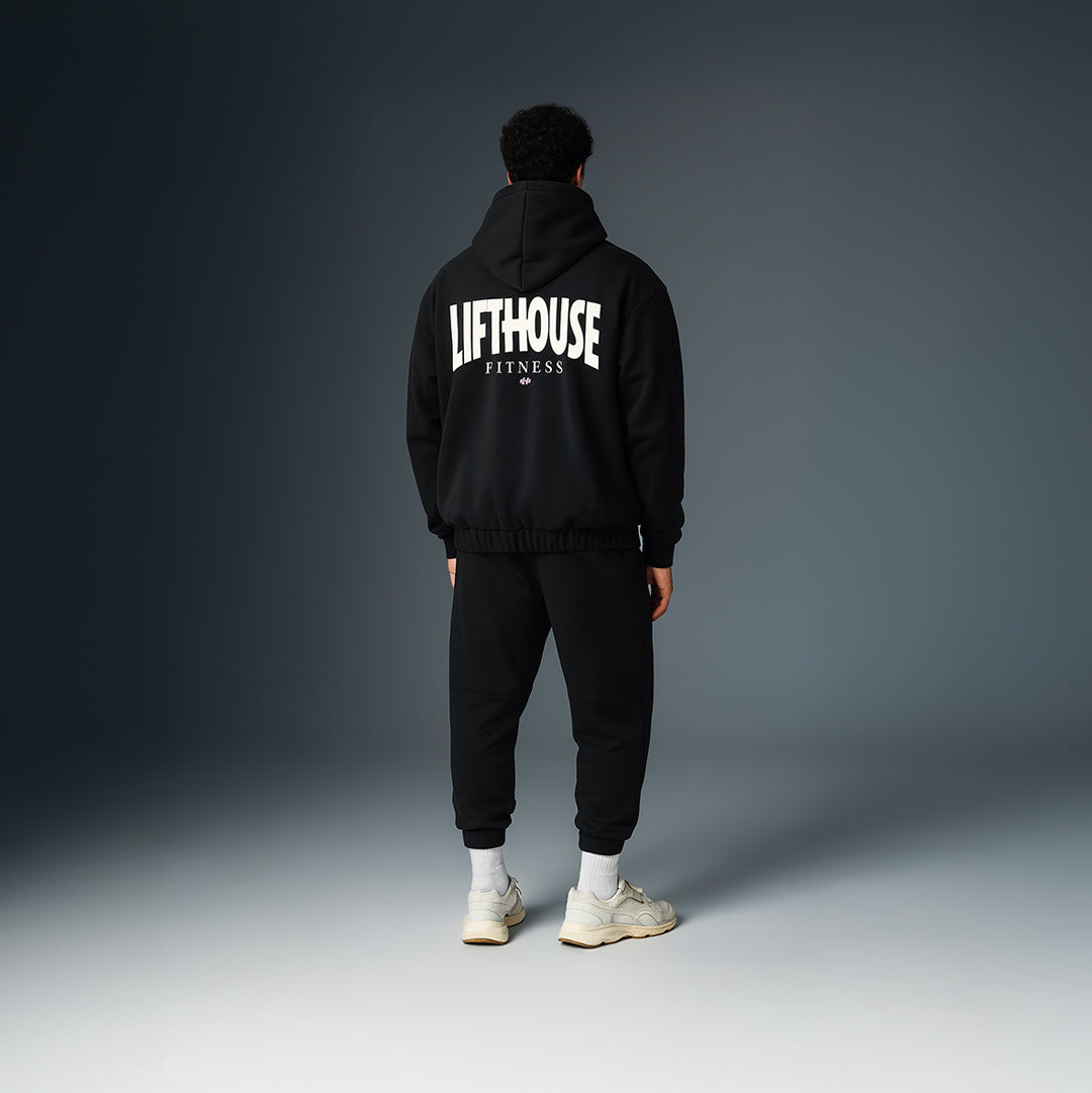 "HEAVY HODDED" Zipper