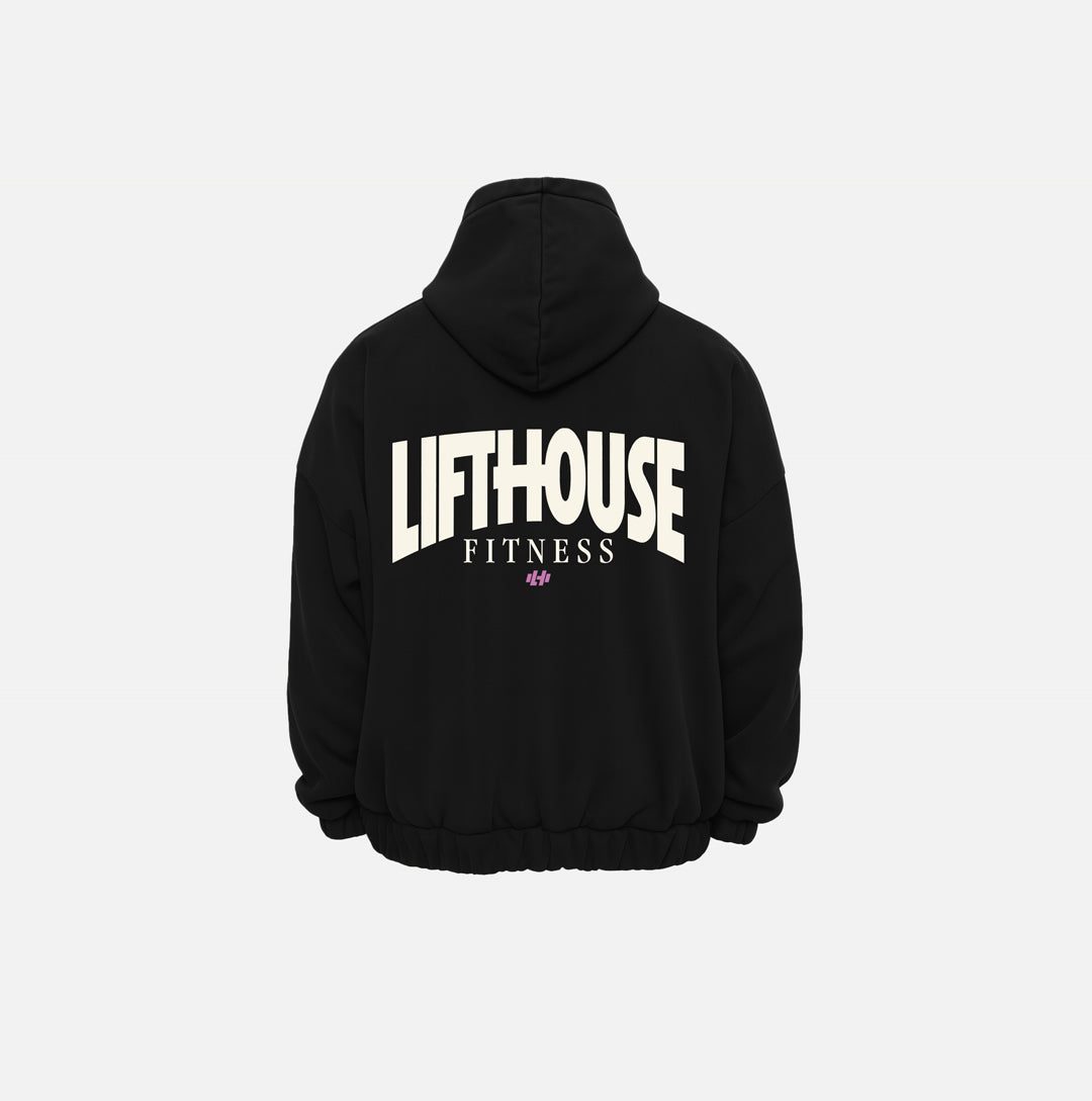 "HEAVY HODDED" Zipper