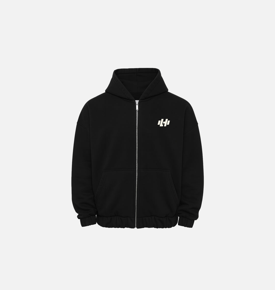 "HEAVY HODDED" Zipper